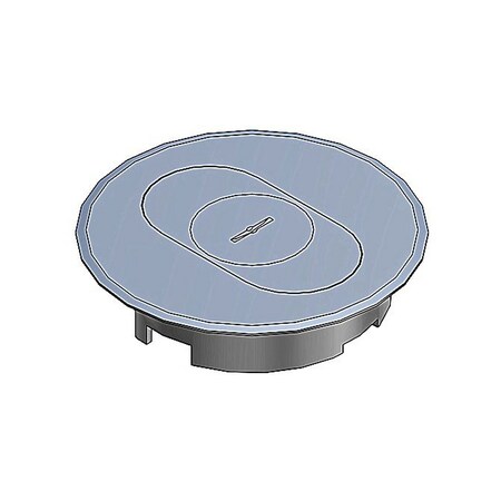 Abb FLR BOX CVR- 1-1/4" & SGL, SLATE, E97SSRS